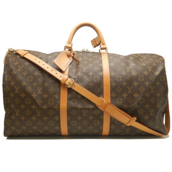 LOUIS VUITTON Brown Monogram Boston Bag - Picture 1 of 10